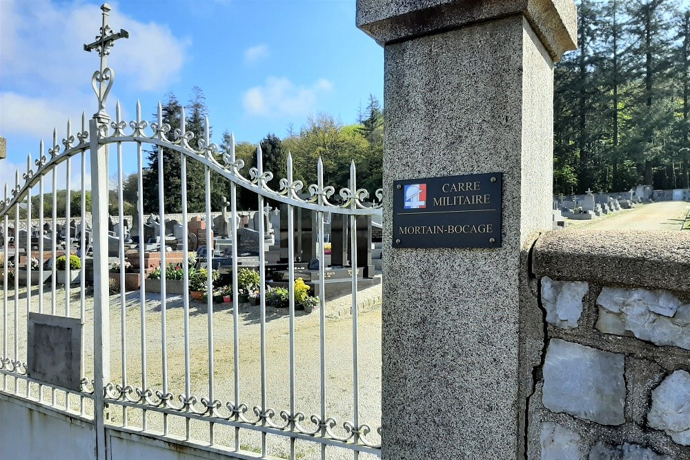 Franse Oorlogsgraven Mortain-Bocage