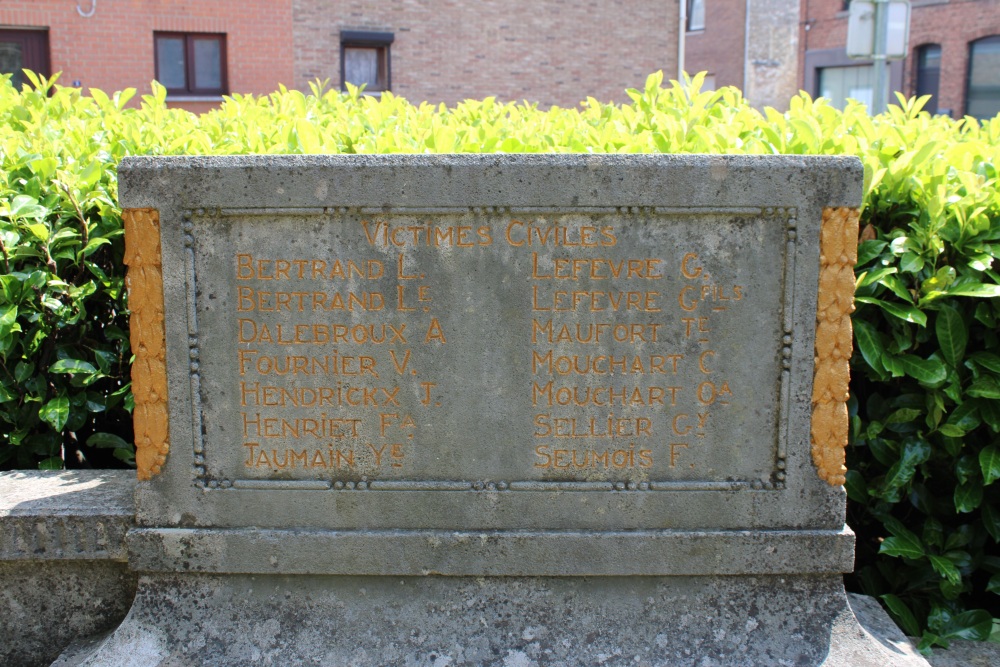 Oorlogsmonument Wanfercée-Baulet	 #5