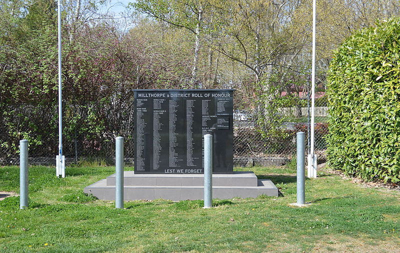 War Memorial Millthorpe #2