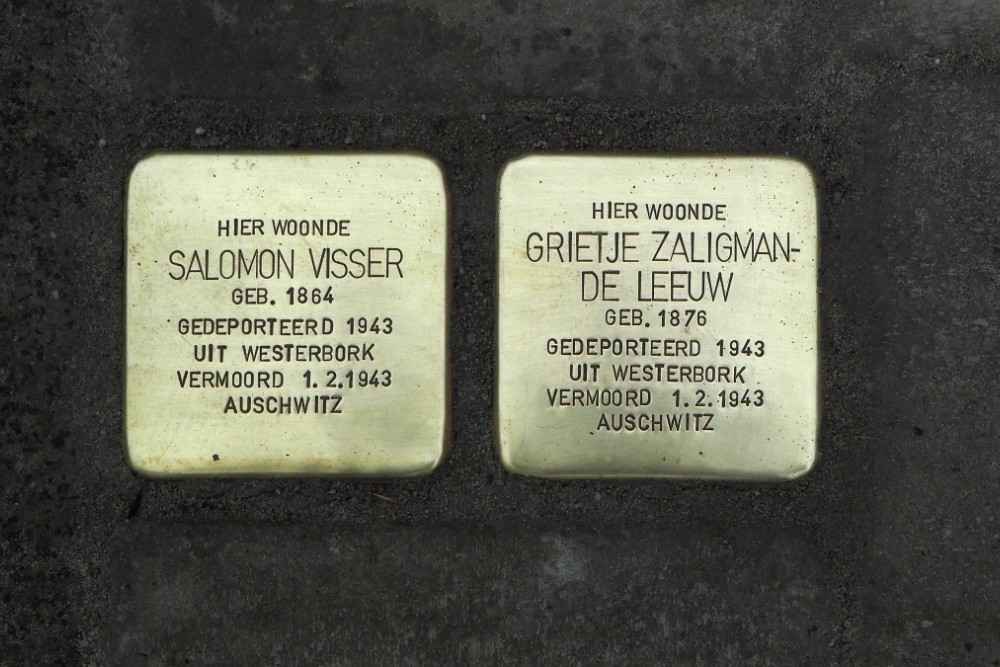 Stolpersteine Emmastraat 11 #1