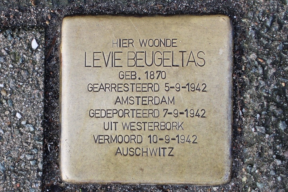 Stolperstein Roetersstraat 2