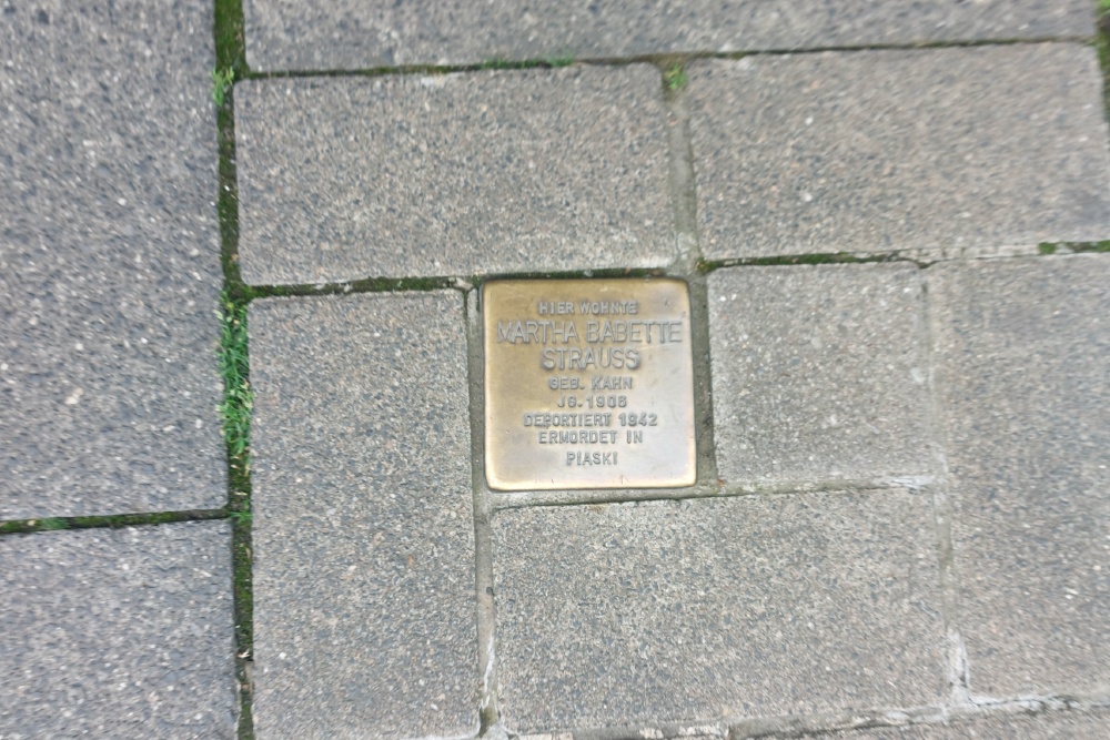 Stumbling Stone Schlossstraße 23