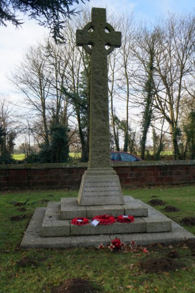 War Memorial at St. Thomas Church