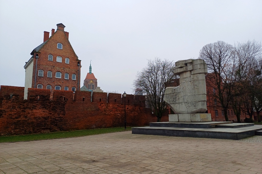 Memorial to those who fought for the Polish Identity of Danzig (Gdansk)