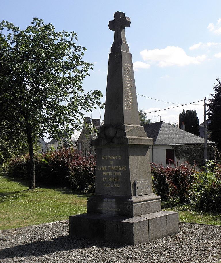 Oorlogsmonument La Haie-Traversaine #1