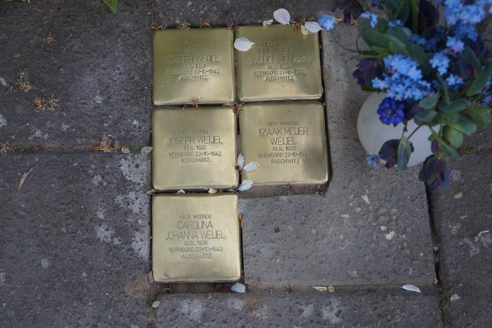 Stolpersteine Jan Steenstraat 15