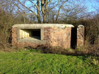 Vickers MG Bunker Crondall Road #1