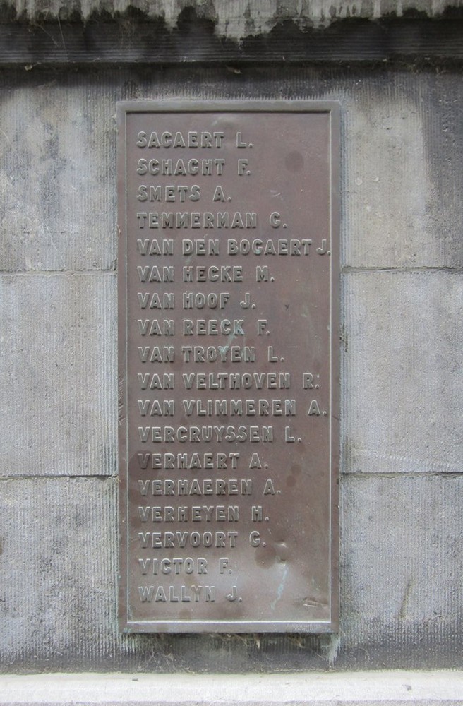 Monument Eerste Wereldoorlog Minerva-fabriek #4