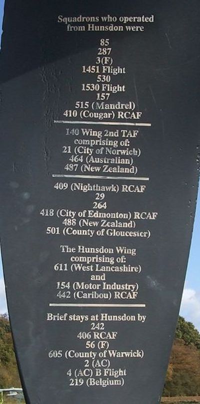 Memorial RAF Hunsdon #2