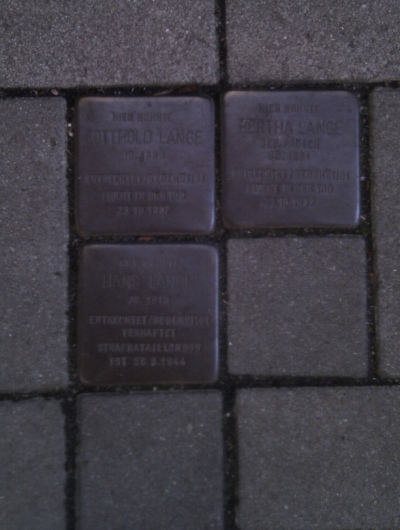 Stumbling Stones Rehhoffstraße 9 #1
