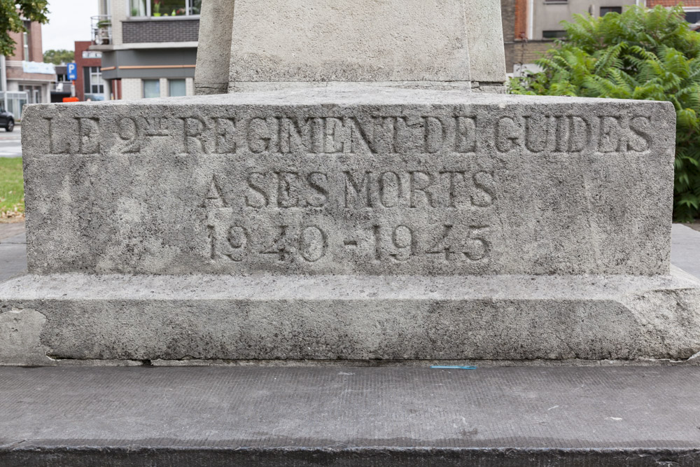 Monument Gesneuvelden 2e Regiment Gidsen #4