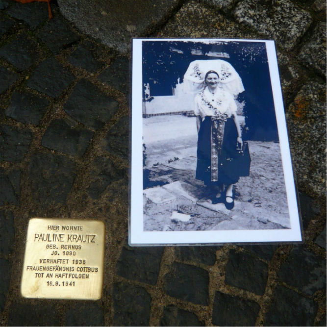 Stumbling Stone Sandower Straße 3 #2