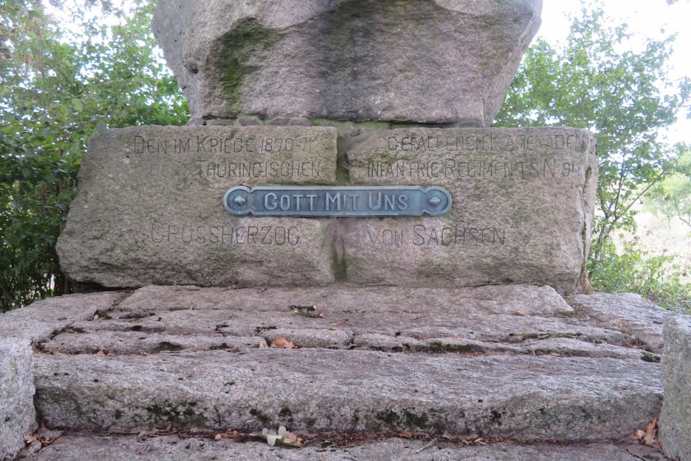 Monument 5. Thringer Infanterie-Regiment #2