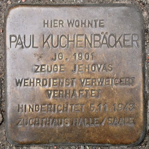 Stumbling Stone Osloer Straße 7 #1