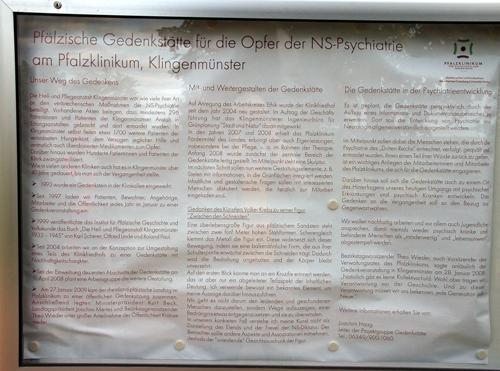 Monument en Begraafplaats Vermoorde Patiënten Pfalzklinikum #3