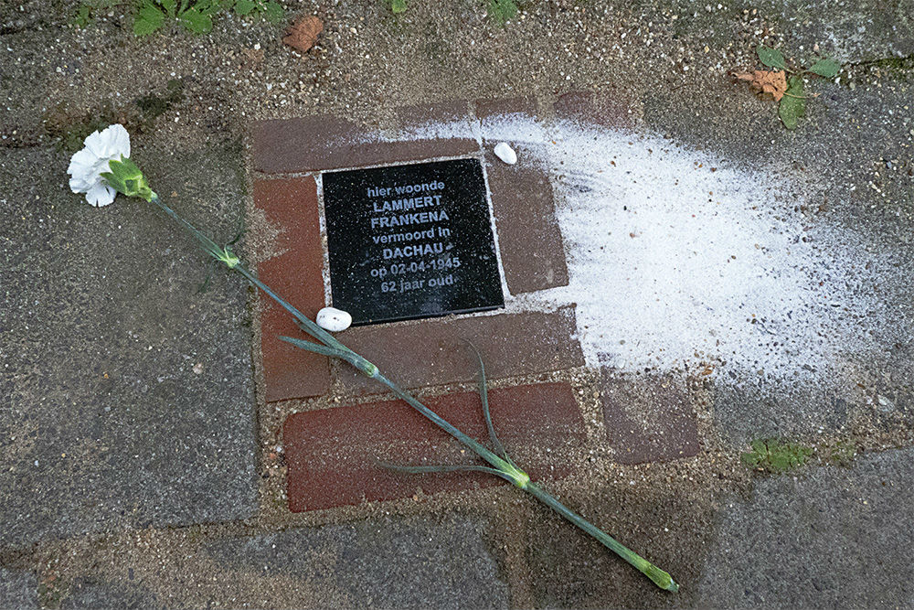 Memorial Stone Spaarnestraat 62 #1