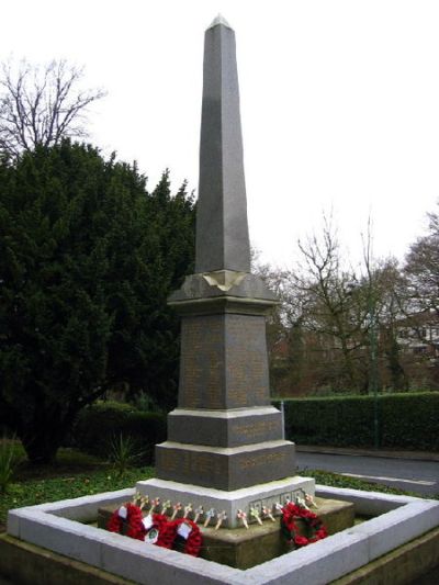 Oorlogsmonument Burnopfield