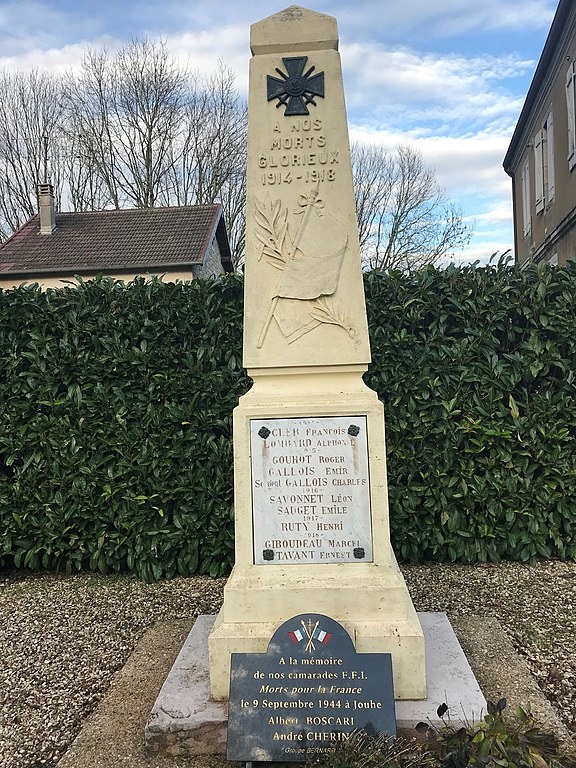 Oorlogsmonument Mathenay