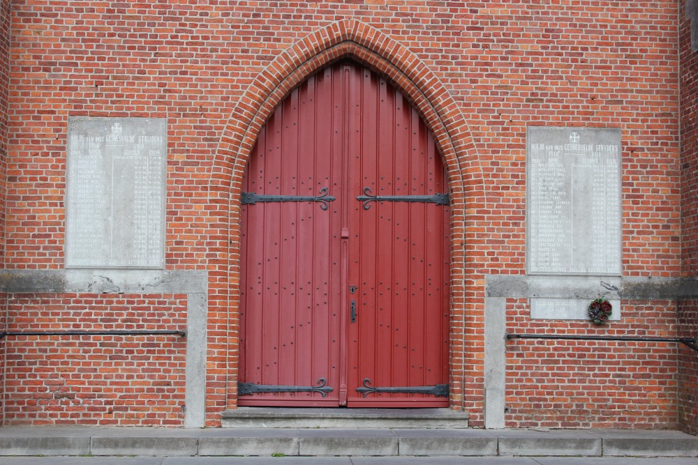 Gedenktekens Eerste Wereldoorlog Koekelare