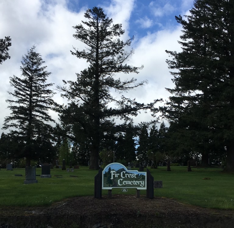 American War Grave Fircrest Cemetery #1