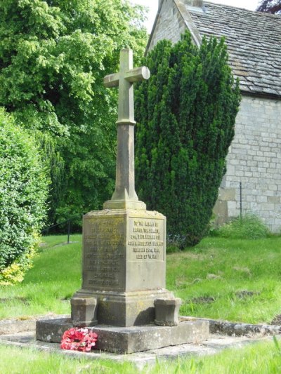 War Memorial Sproxton