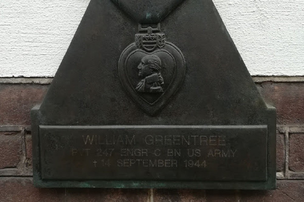 Memorial American Soldier William Greentree #1