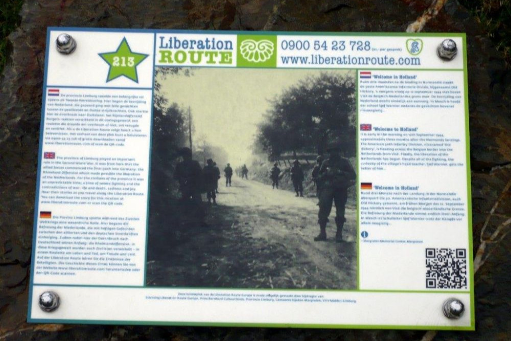 Liberation Route Marker 213 #3
