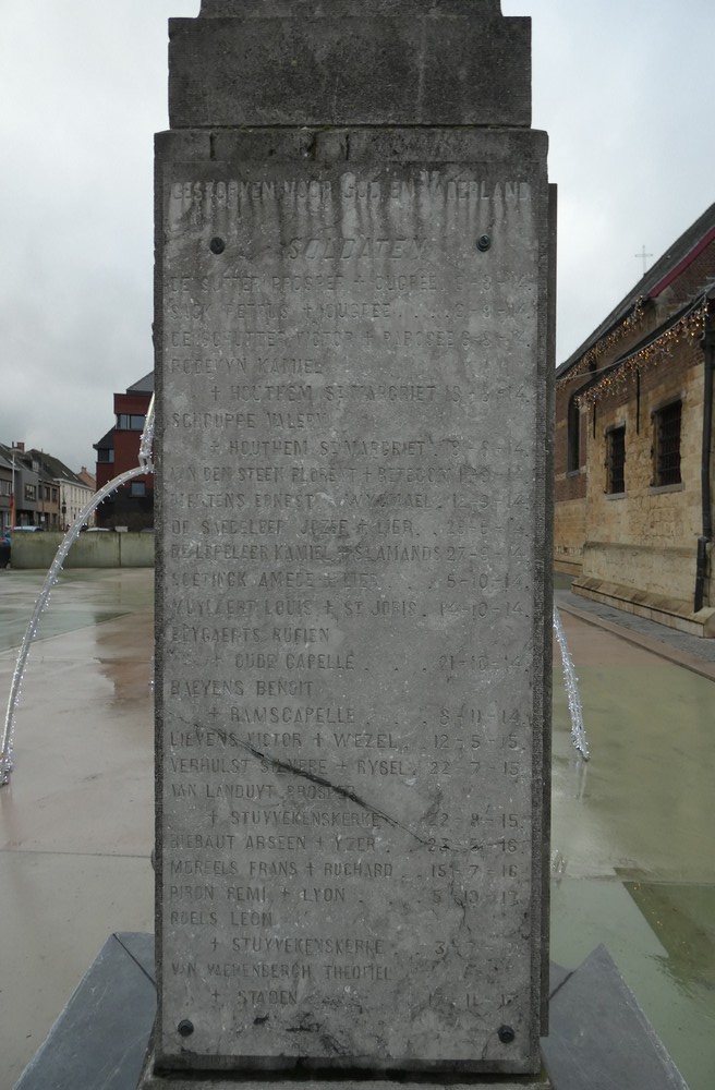 Oorlogsmonument Nieuwerkerken #5