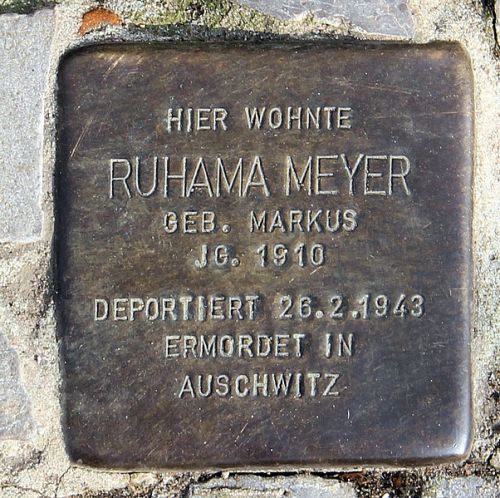 Stolpersteine Badensche Strae 14 #2