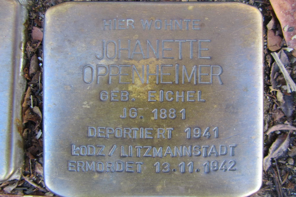 Stolpersteine Severinstrae 199 #3