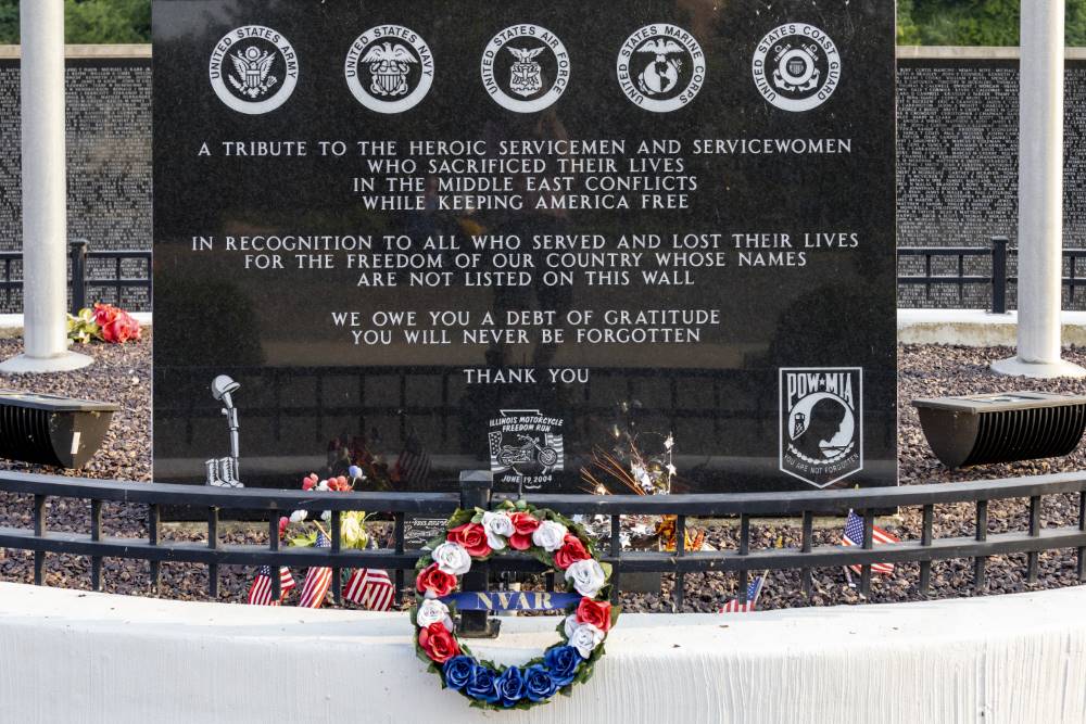 Middle East Conflicts Memorial Wall #3