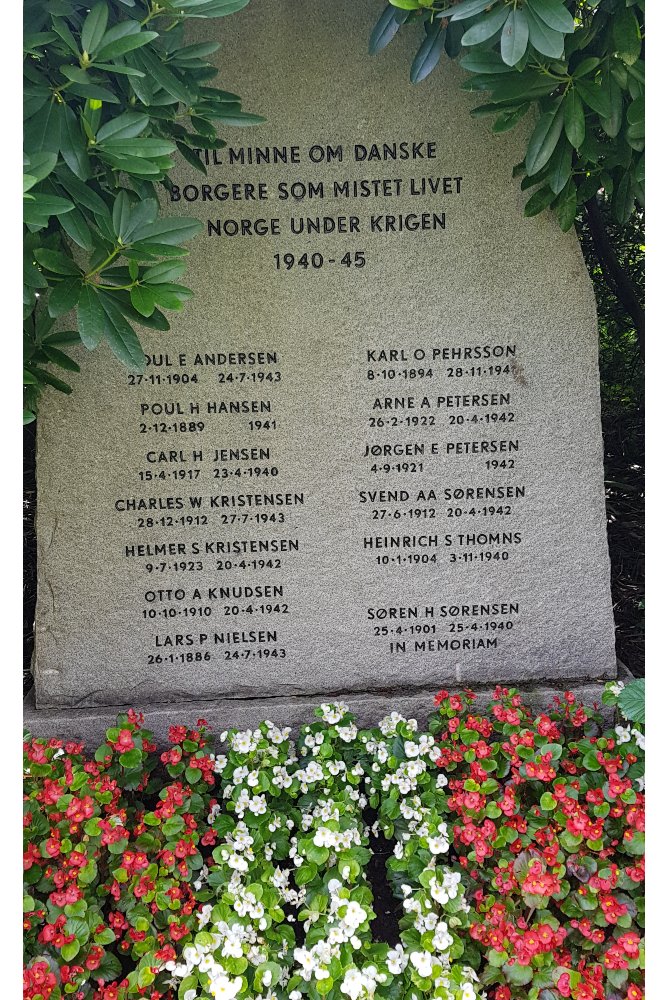 Danish War Memorial Oslo #3