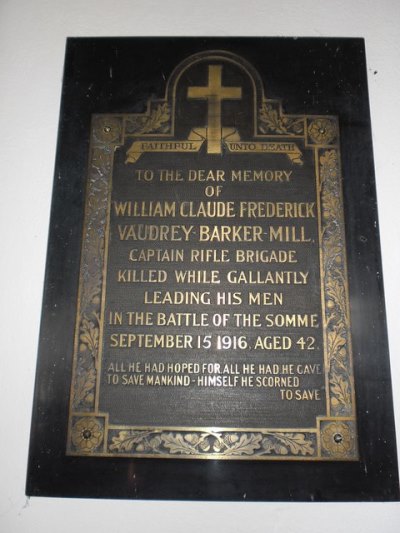 War Memorial Christ Church Colbury #2