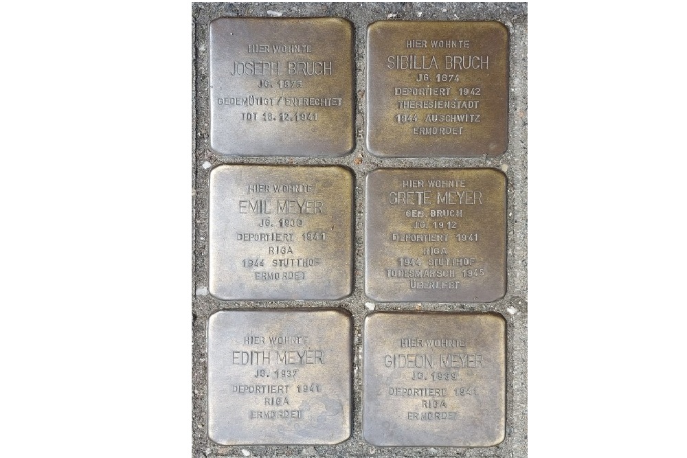 Stolpersteine Mhlenstrae 5