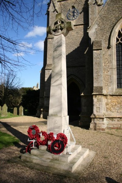 Oorlogsmonument Deeping St Nicholas #1