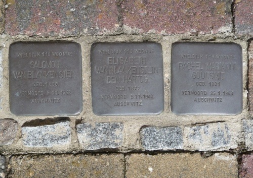 Stolpersteine Van Blankensteinstraat 1 en 2 #4