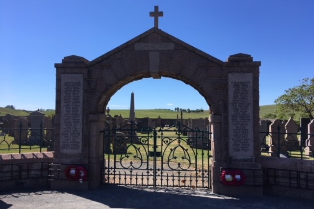 Oorlogsmonument Cruden Bay #1