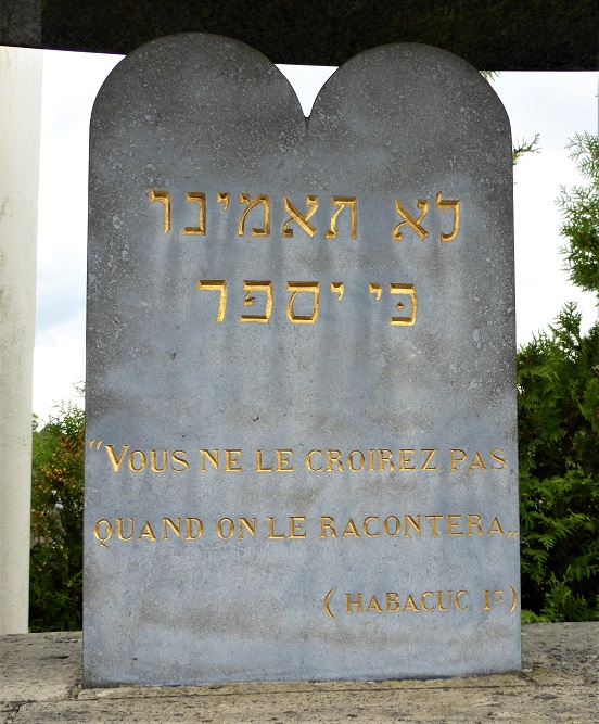 Memorial Israeli victims Municipal Cemetery Arlon #5