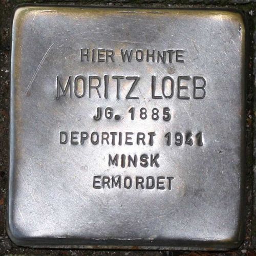 Stolpersteine Morianstrae #3