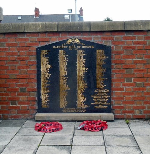 Roll of Honour Marfleet