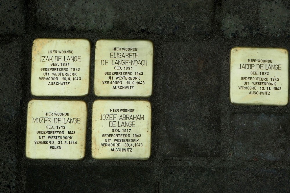 Stolpersteine Sluisstraat 11 #1