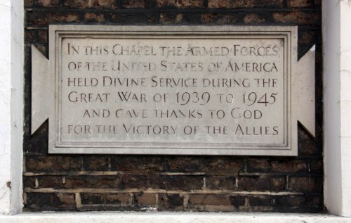 Gedenkteken Grosvenor Chapel #1