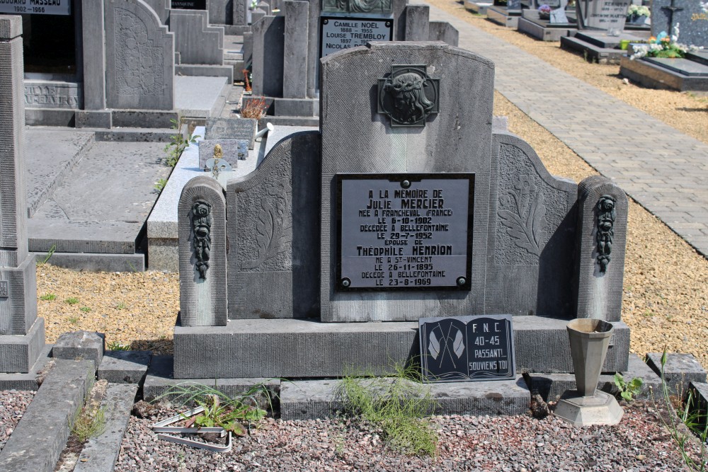 Belgian Graves Veterans Bellefontaine #2