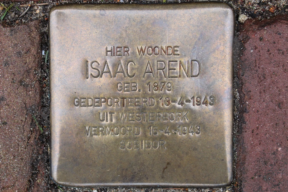 Stolperstein Soendastraat 3 #1