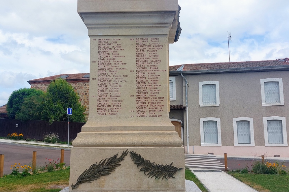 War Memorial Panissiéres #3
