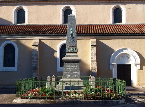 Oorlogsmonument Czy