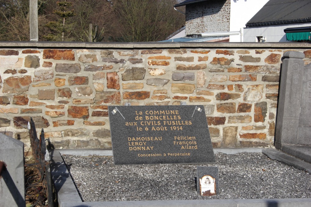 Gedenkteken Begraafplaats Boncelles #1