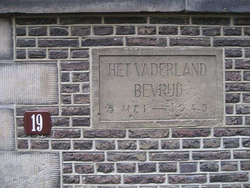 Memorial Brick Liberation of the Netherlands #1