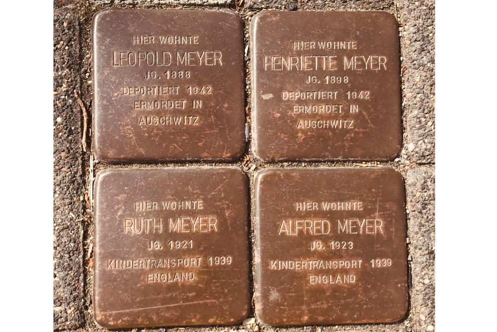 Stolpersteine Aachener Strae 17 (was Mhlerstrae 77)