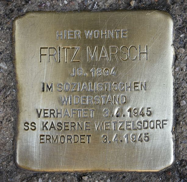 Stolperstein Fellingergasse 3